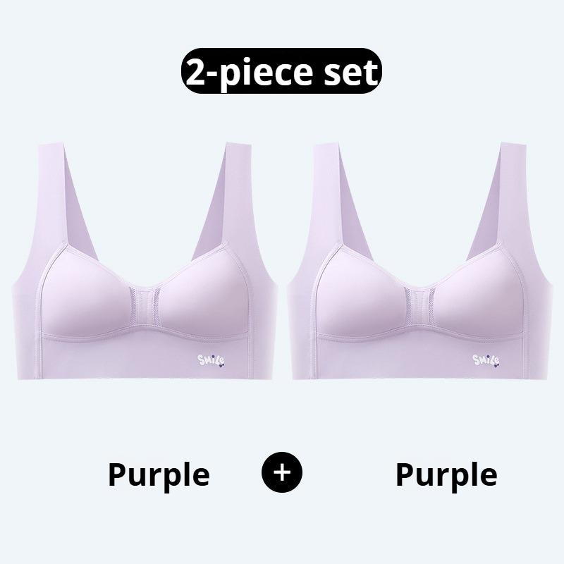 Factory Wholesale Seamless Stage 2 Sports Training Vest for Puberty Girls Developmental Inner Undergarment for Teenage Growing Kids