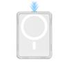 Vertical Push Card Game Card Cover Magnetic Card Pack Pokémon Card Protective Cover Back Attached Transaction Card Protector Case