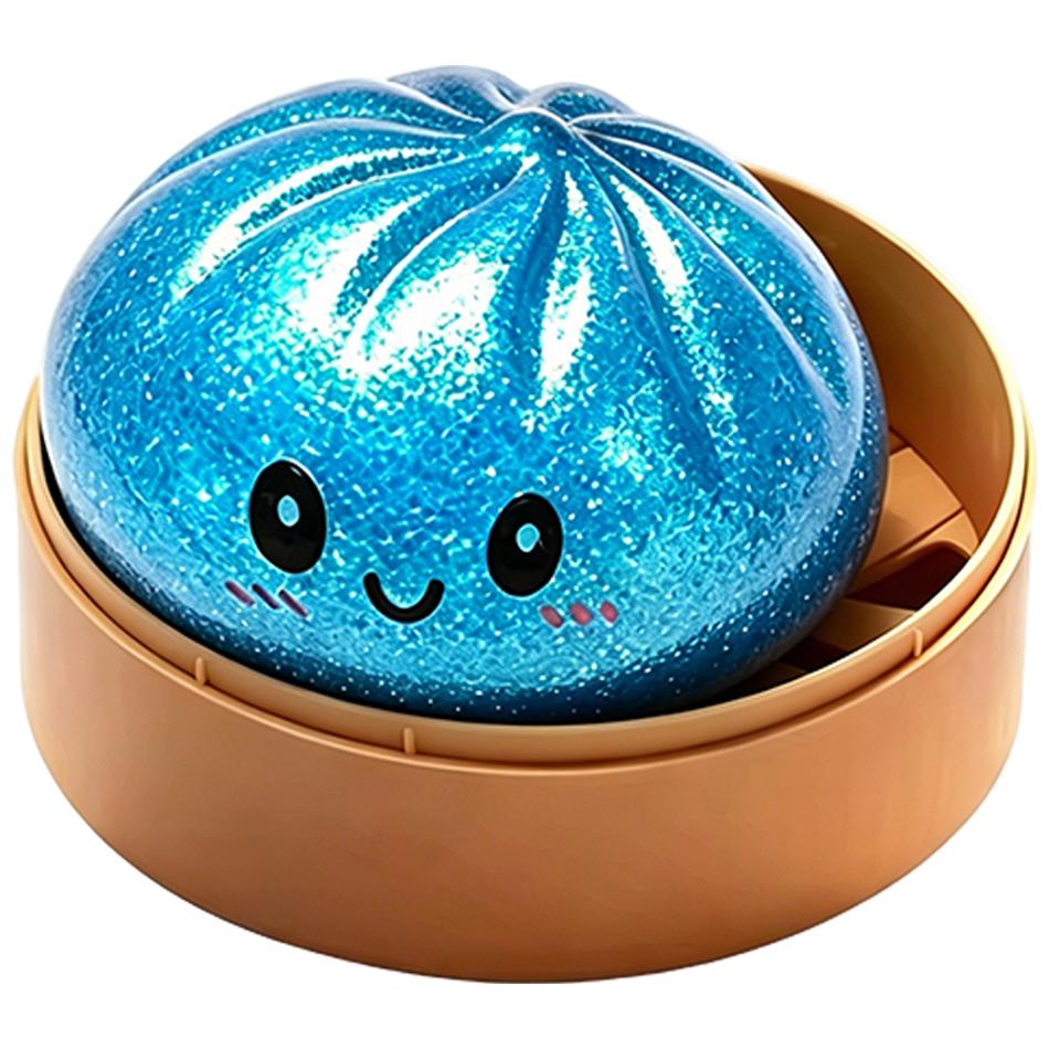 2026Glitzer Knödel Glitzer Knödel Squishy mit Box Knödel Sensorisches Quetschspielzeug zur Stressbewältigung