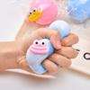 Cartoon Sausage Mouth Stress Ball Toy Stress Relief Big Eyes Squeeze Ball Fidget Toy Slow Rising Home Office Worker Desk Toy