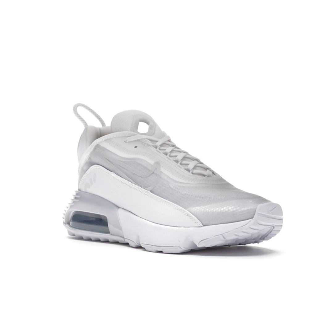 Nike Air Max 2090 Triple White Unisex Sneakers Wolf-Grey Pure-Platinum BV9977-100