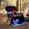 Personalized Custom Name Blanket - Mighty Morphin Power Rangers Print Design,Blanket for Sofa,Bed,Travel,Camping - Soft and Warm, Great Gift