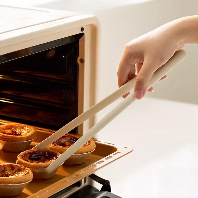 Silicone Clamp High Temperature Resistance Home Barbecue Tongs Kitchen Fried Steak Special Clamp Food Bread Anti-scald Food Clip