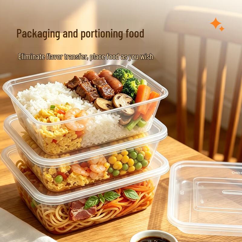 JiWangGu Disposable Rectangular Food Container - 500ml