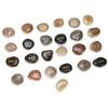 Pebbles Natural Polished Lettering Stones Small Decorative Ornamental River Rocks for Meditation Divination