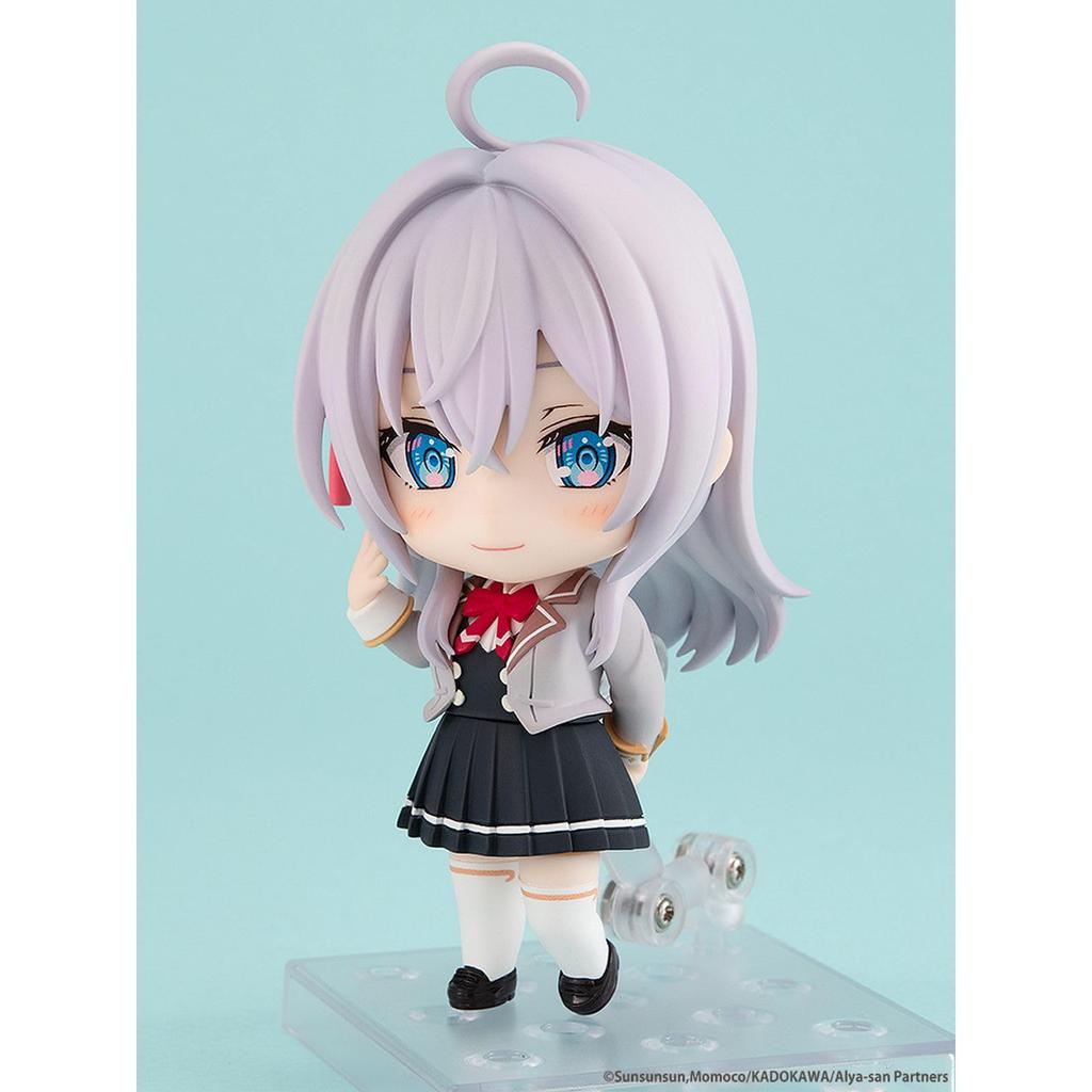 KDcolle Nendoroid Alya-san, the Girl Next Door Who Sometimes Whispers In Russian, Alisa Mikhailovna Kujo, Non-scale Plastic Painted Action Figure
