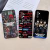 Coque de téléphone Rock B-BABYMETAL pour Samsung S24,23,22,30,21,10,9,Ultra,Plus,Lite,FE,5G Coque souple noire