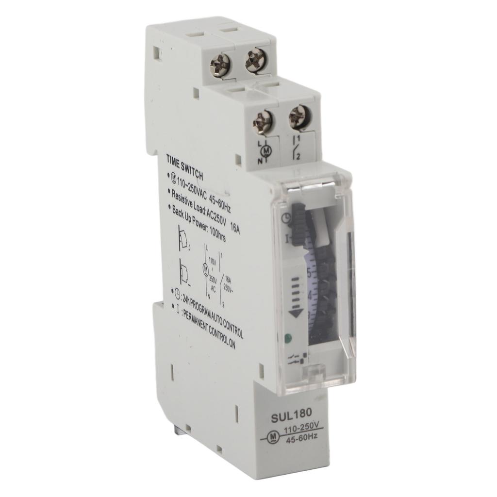 SUL180 24?Hour Time Switch High Accuracy Automatic Timer Switch with Indicator Light 110?250V