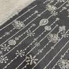 1 Yards White French Tulle Lace Fabric Stripe Floral design High Quality Nigerian Beaded Embroidered Lace Sequin For Party Dress