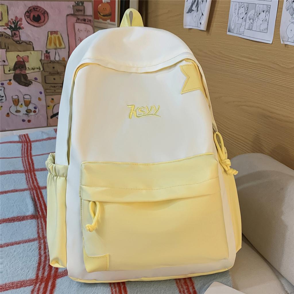 Schoolbag New Japanese Campus Small Fresh Fashion Versatile School Bag Large Capacity Junior High School Student Backpack