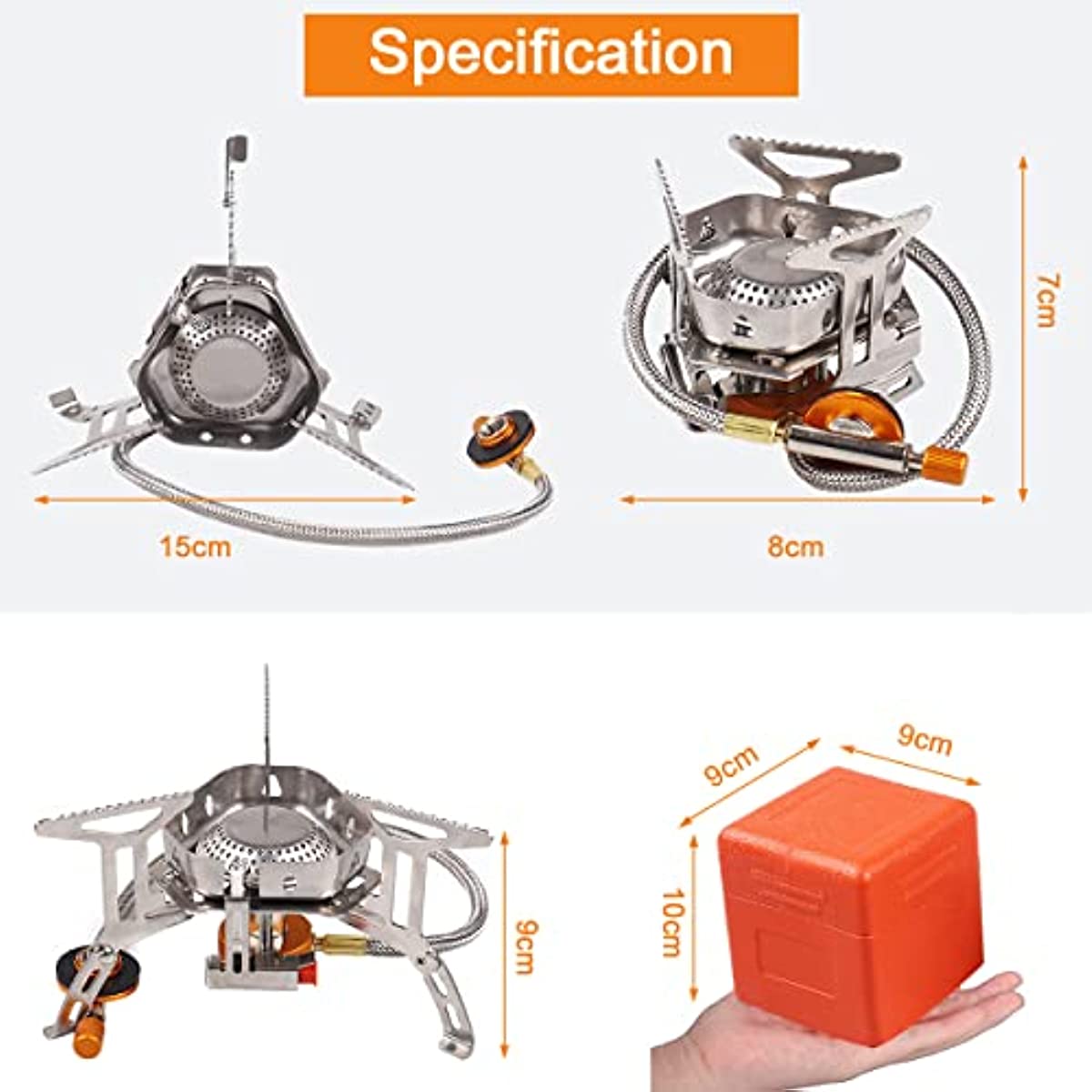 Газовая плита для кемпинга — фото 7