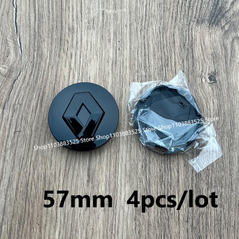 4pcs 57/60mm Wheel Center Hub Caps For Renault Trafic Duster Megane 2 3 4 Clio Fluence Logan Captur Arkana Laguna MK4 Zoe RS n333
