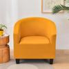 Single Sofa Cover Club Sofa Covers For Living Room Elastic Relax Armchair Protector Cover Solid Color Spandex For Home Use Hotel