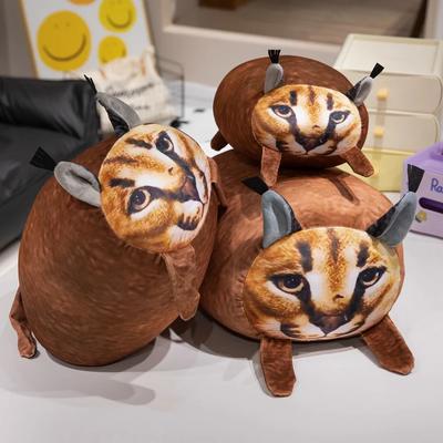 25/35/40/50cm Ugly Brown Cat Plush Toy Stuffed Animals&Plushies Funny Toy Soft Cat Doll Kids Birthday Gift Creative Pillow