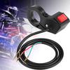22mm 7/8in Motorcycle Handlebar Switch, Waterproof Electric 3 Speed Handlebar Control Switch Fits for Motorcycle E-Bike Scooter Street Bike or ATV