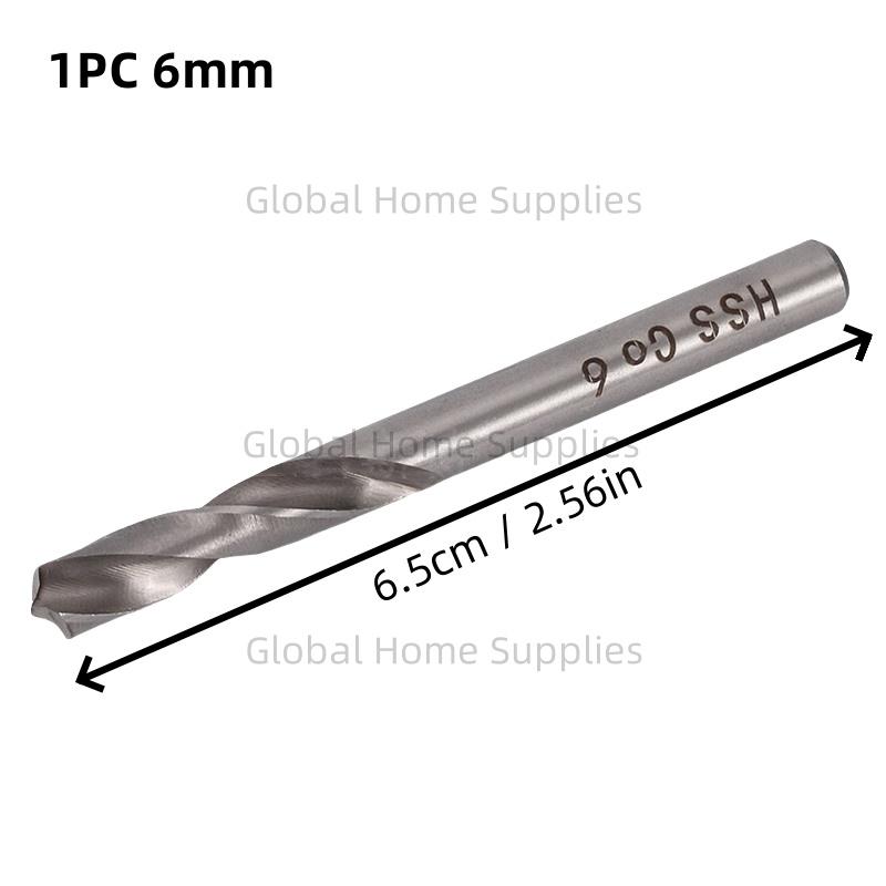 1/2pcs 6/8mm HSS CO Spot Weld Drill Bit Welder Remover Cutter For Removing Spot Welds Metal Hole Grooving Opener Drilling Tool