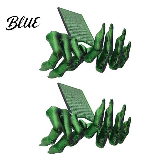 Halloween Lesezeichen Gotische Gruselige Dämonen Klaue Lesezeichen 3D Gedruckte Gruselige Form Hand für Buchliebhaber Bücherregal Dekor