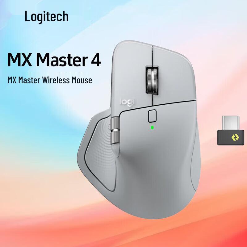 

Logitech MX Master 4 Wireless Ergonomic Mouse