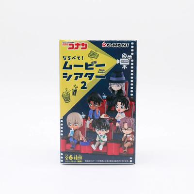 Detective Conan Action Anime Figure Cinema Watch Films Scene Props Blind Box Collection Desktop Ornaments Kids Boys Toy Gifts
