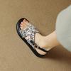 Summer Women's Platform Sandals Non-slip Rubber Soft Sole Size Round Head Women's Shoes New Casual Beach Sandals Women