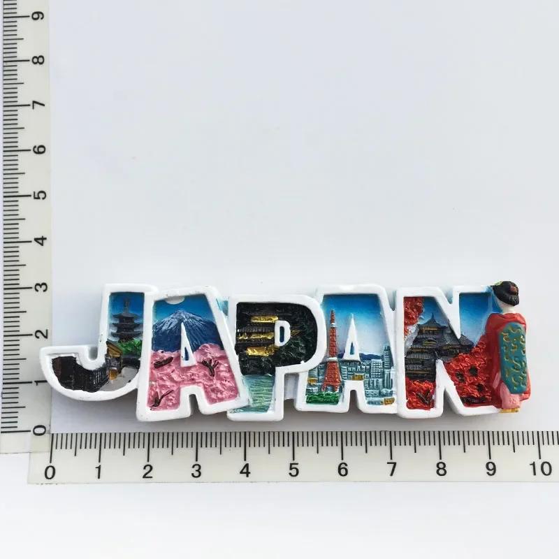 Japan Travelling Fridge Magnetic Stickers Creative Tourist Souvenirs Fridge Stickers Home Decoration Wedding Gifts Children Toys