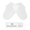 Silicone Rain Shoe Covers Waterproof Snow Shoe Protectors Non Slip Foldable Shoes Boots Overshoes White