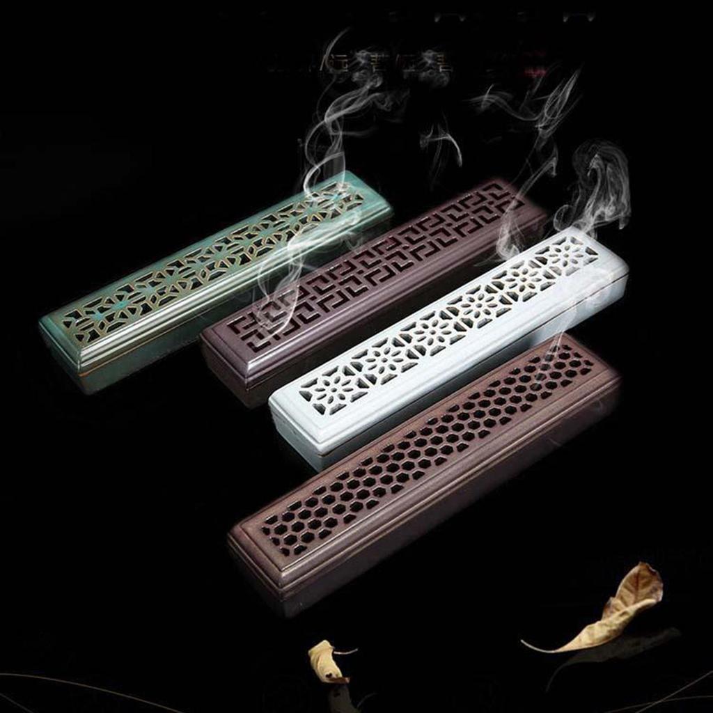 Holder Burner Box Stick Decor