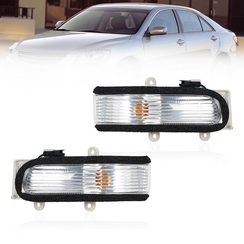 

1 Pair Left & Right Side Rearview Mirror Turn Signal Light Indicator Fit for Toyota Camry Vios Aurion 81730-06060 81740-06040