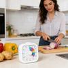Visual Timer for Kids 60 Minute Rainbow Countdown with Silent Pause Function