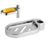ABS Adjustable Shower Rod Slide Soap Dish Soap Pallet Soap Holder Soap Box