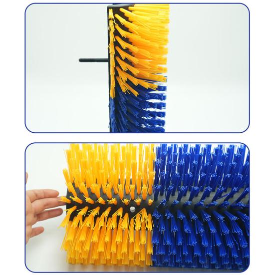 1 Set Livestock Scratch Brush with Screw Hard Bristle Goat Cattle Cow