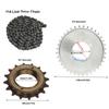 Metal Steel Motorcycle Chain Kit Off Road Vehicle Chain Kit  Drivetrain Maintenance