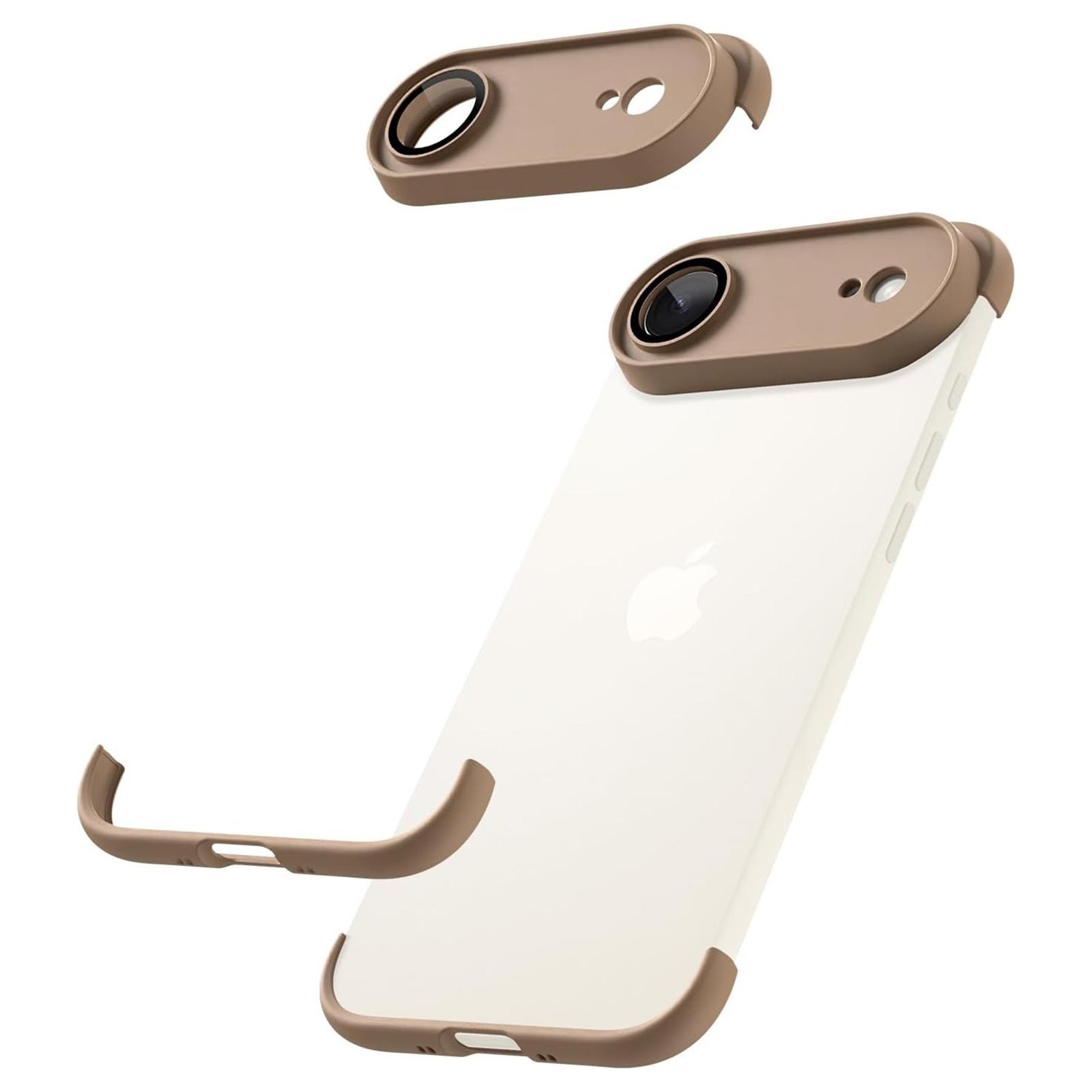 

Для iPhone Air Case Безкаркасна накладка на кути телефону Бампер з ТПУ із захистом об єктива камери