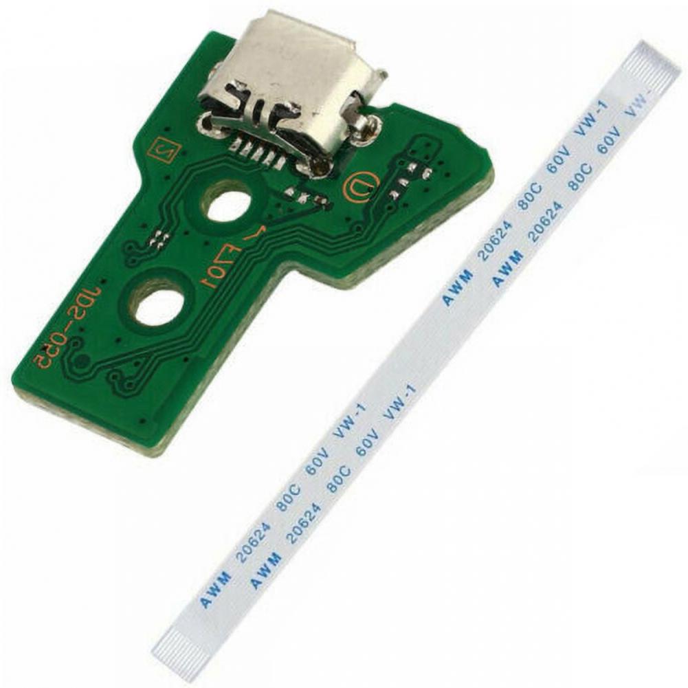 Ladeanschlussplatine 12Pin Flexkabel USB-Ladeanschlussbuchse Platine für 4 JDS 030/JDS 040/JDS 055