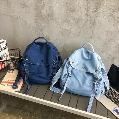 Borsa a tracolla in denim da donna Borsa a spalla di grande capacità