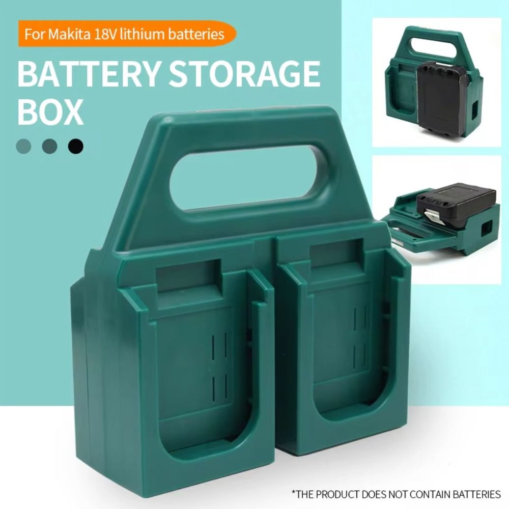 Fixing Devices Battery Storage Rack 4 Slots/6 Slots 3D Printing Battery Portable Stand Strong Drop-resistant for Makita 18V
