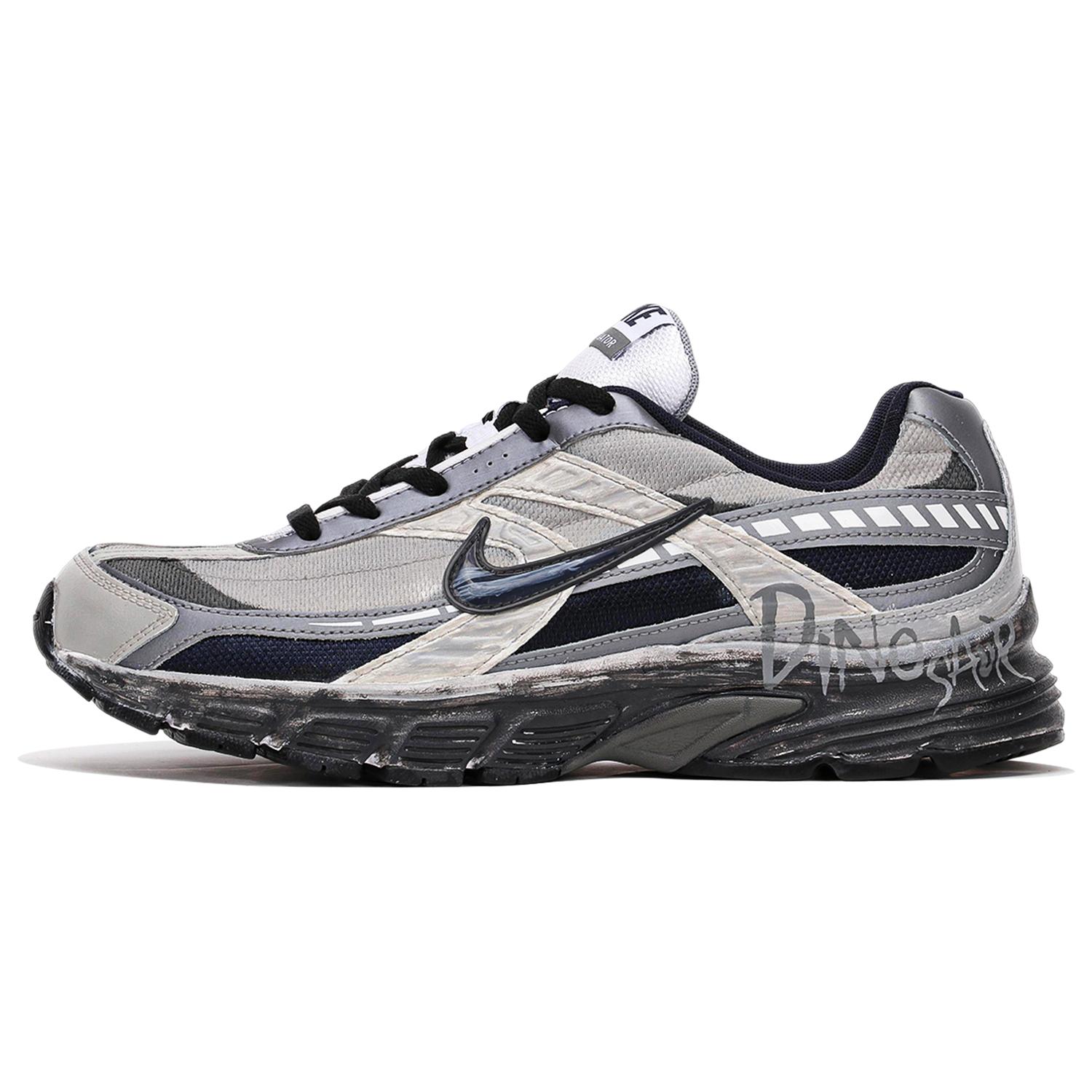 

Nike Initiator Abrasion Resistant Abrasion Resistant Low top Running Shoes Men s Black Gray 394055-101(TeamThree-) 42.5