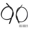 75551-0C050 75552-0C050 for 2007-2020 Roof Rubber Strips Weatherstrip Waterproof Rain Seal Replacement Accessory