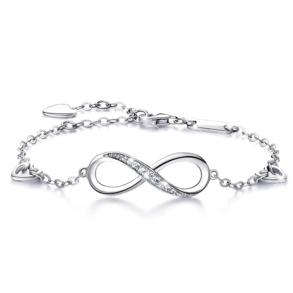 Elegant 8 Character Necklace for Women Minimalist Layering Collarbone Chain Dainty Gold Pendant Jewelry Gift