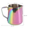 550ML Milk Frothing Cup Stainless Steel Coffee Frothing Pitcher Portable Latte Cup  Milk Tea Shop