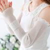 Anti-UV Long Arm Glove Highly Elastic Sunscreen Arm Sleeves New Lace Ice Sleeves  Cycling Driving