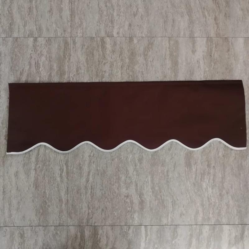 Retractable Awning Patio Replacement Fabric Window Valance Manual Exterior Sun Shade Deck Window Cover Sunshade Canopy Curtain