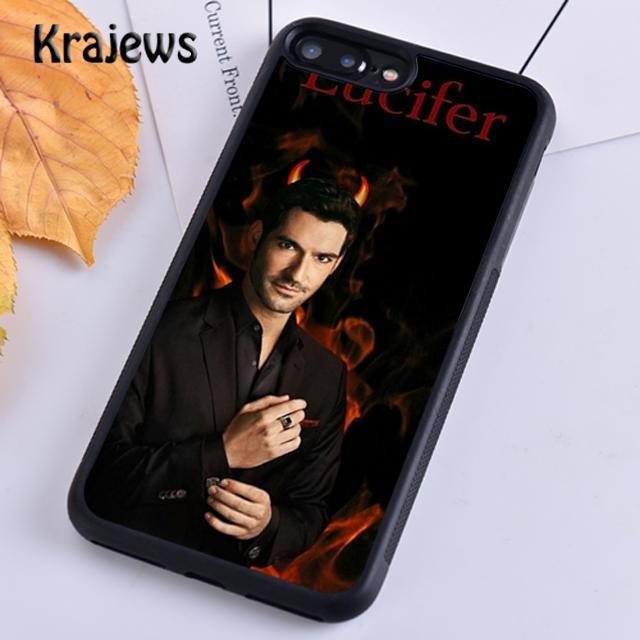 Krajews Lucifer Serie TV Soft Phone Case Cover For iPhone 18 17 Air 16 15 14 plus 11 12 13 pro max Plus coque Shell Fundas