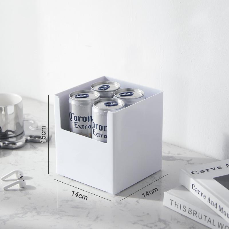 Cabinet Storage Box Kitchen Sundries Organizer Box Cupboard Basket Storage Case Cabinet Desktop Snack Makeup Spice Bottle Holder