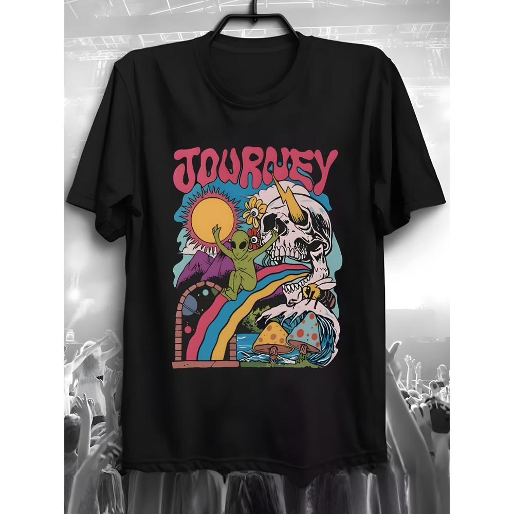 

Vintage Journey Band Tshirt Short Sleeve Unisex Full Size S to 5XL NZ026 Unisex T-Shirt M