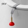 Hygienic Bathroom Accessory Toilet Seat Lifter Handle, Silicone No Touch Cover Lifter, Universal Lid Handle Easy Installation Reusable for Elderly And