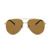 Metal Frame Polarized Sunglasses for Men Fashion Pilot Fishing Driving Glasses Outdoor Uv400 Anti Glare Eyeglasses