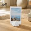 Multi-purpose Photo Holder 5Pcs 3D Printed Stand Decorative Display Rack Lovely Cloud Shape Picture Office Desk for Photos Leaf Artwork Hand