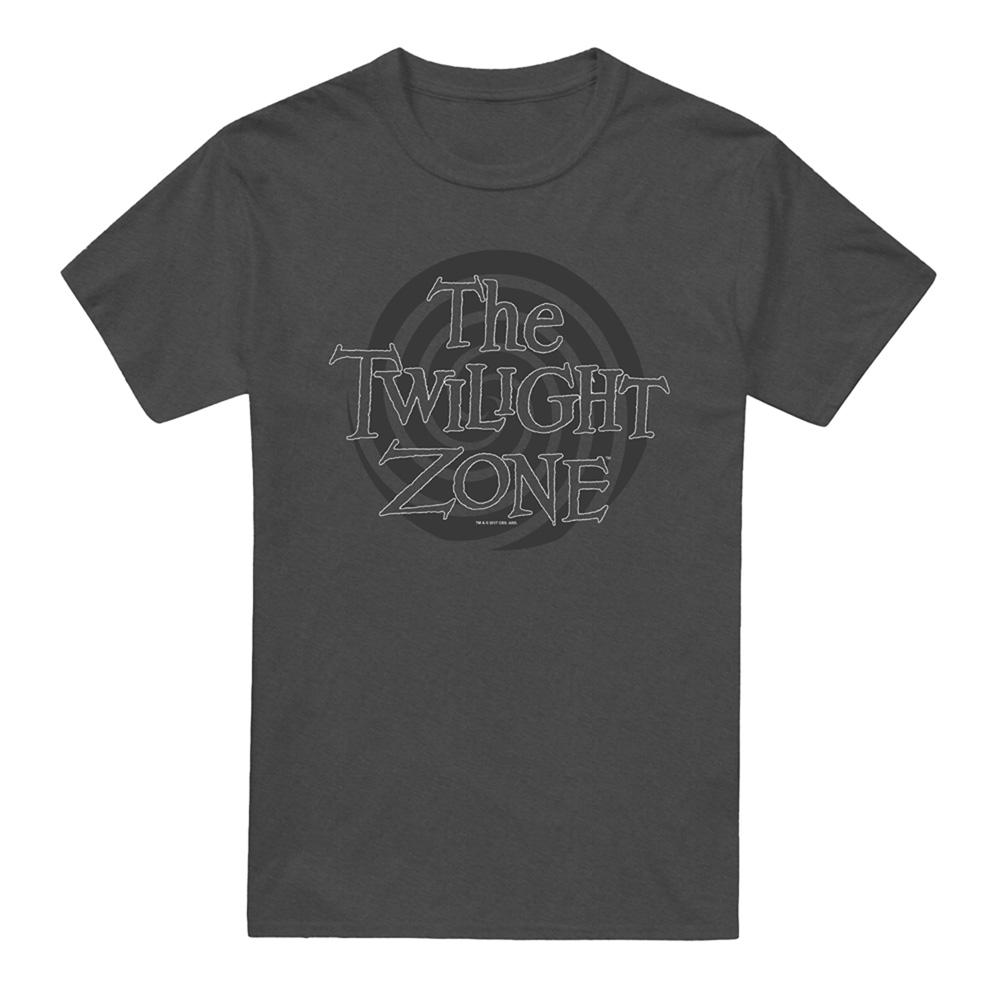 The Twilight Zone Unisex Adult Spiral Logo T-Shirt