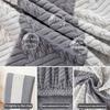 1PC Willow Jacquard Chair Cover Color Blocking Chair Seat Slipcover Spandex Chair Protector Kitchen Dining Room Home Decor